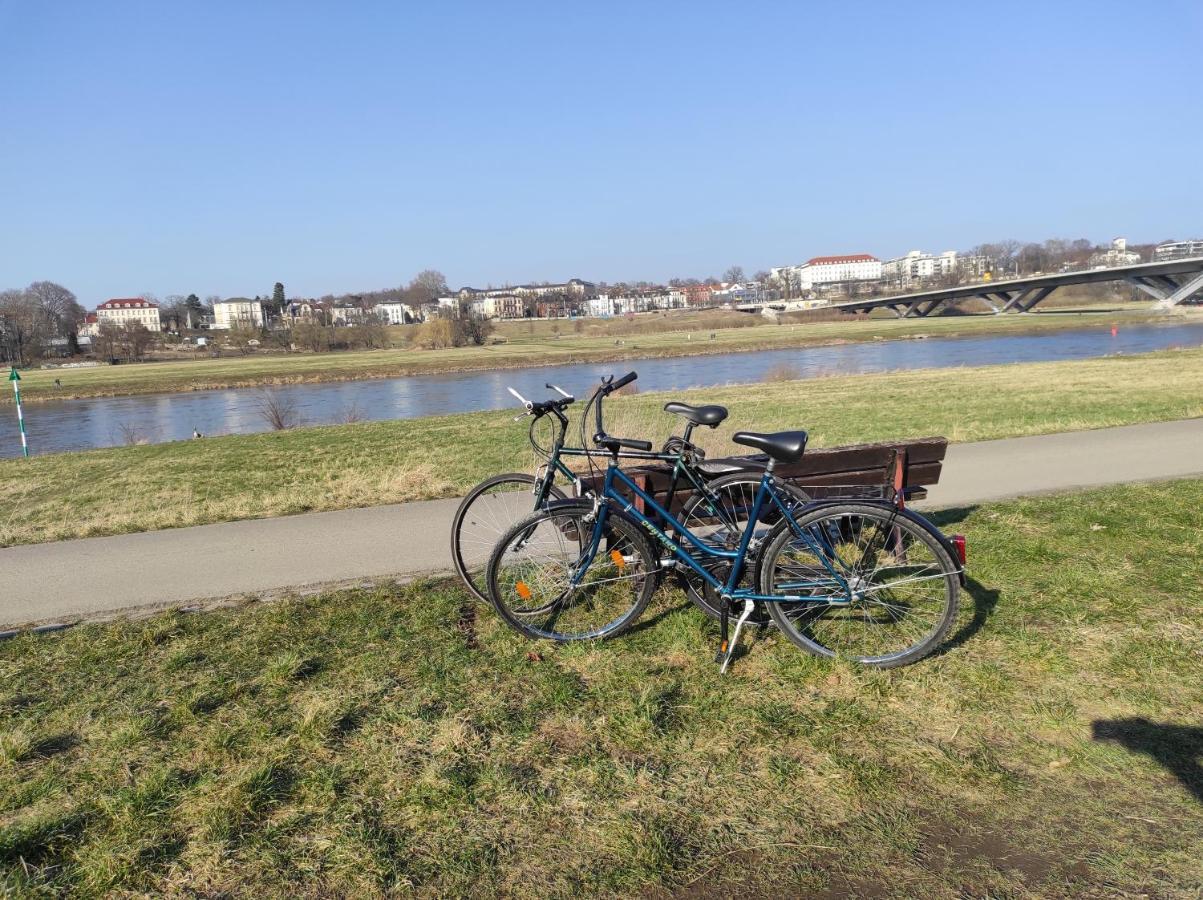 Traumhaftes Zwei-Zimmer-Apartment An Der Elbe Dresden Exteriör bild